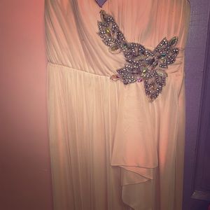 Pink prom dress